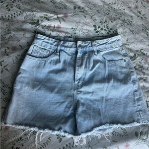 High rise mom shorts
